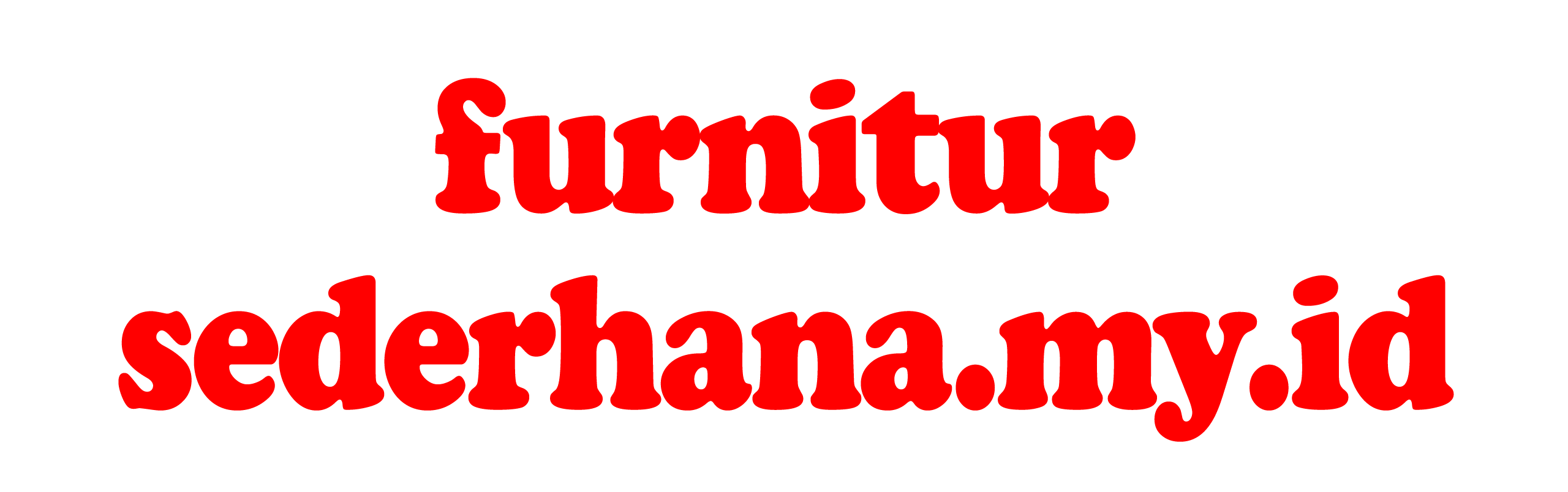 Furnitur Sederhana